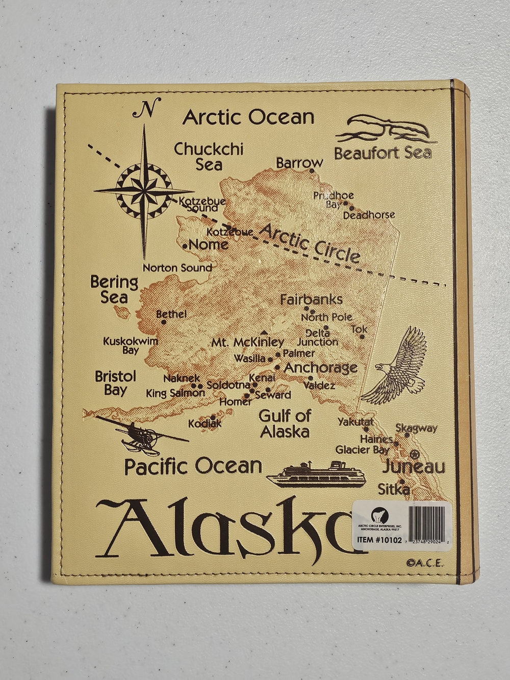 ARCTIC CIRCLE ENTERPRISES ALASKA PHOTO ALBUM HOLDS (208) 4" X 6" PHOTOS - Picture 4 of 10